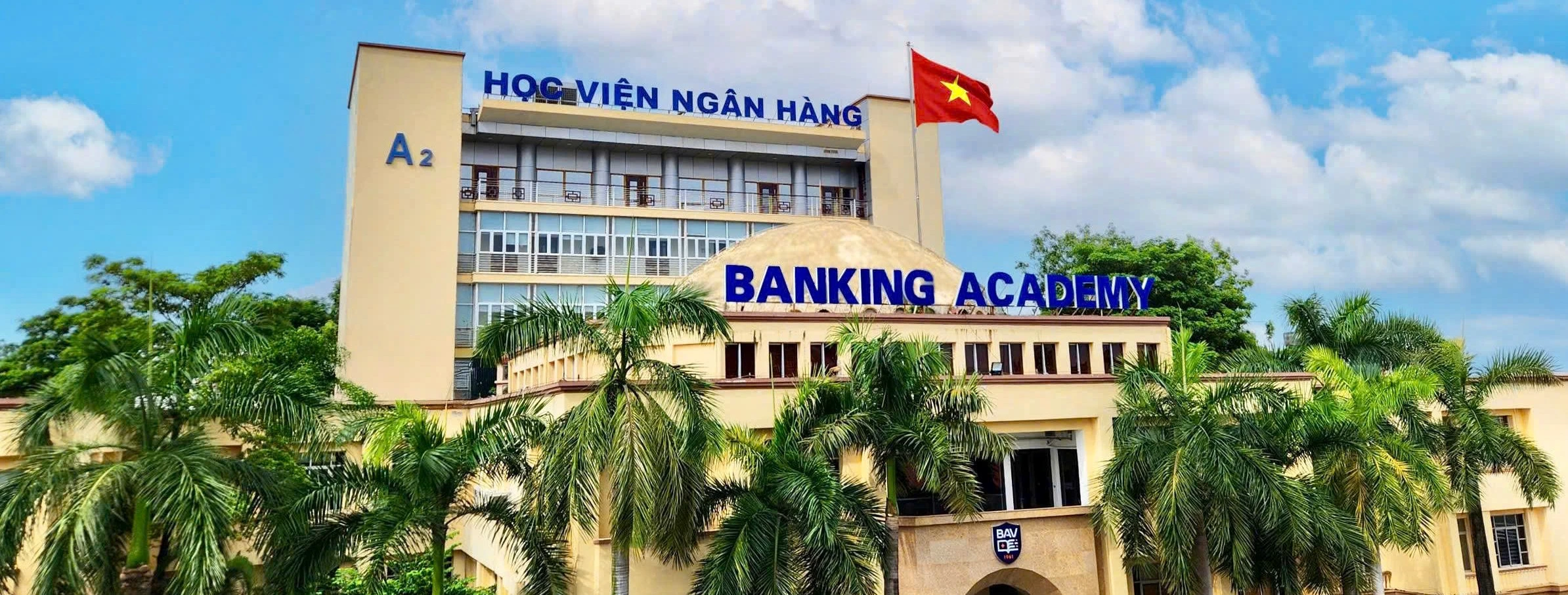 Khuôn viên Học viện Ngân hàng và Học viện Tài chính