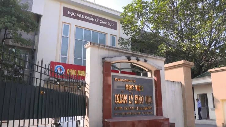 Khuôn viên Học viện Quản lý Giáo dục