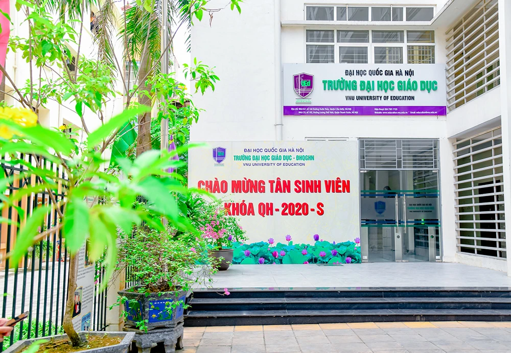 Khuôn viên Đại học Giáo dục ĐHQG Hà Nội